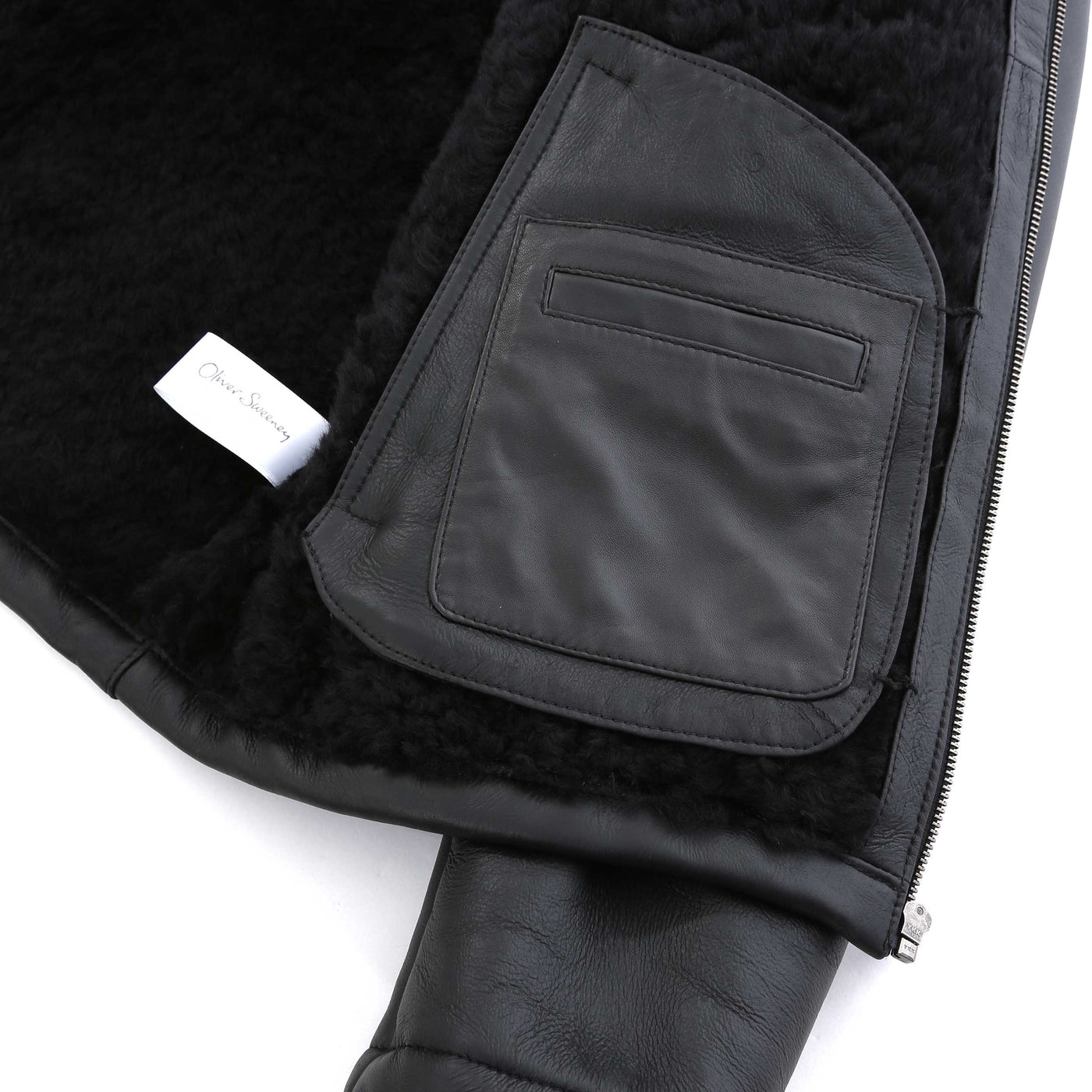 Oliver Sweeney Follakilla Jacket in Black Inside Pocket