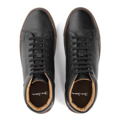 Oliver Sweeney Laxey Boot in Black Birdseye