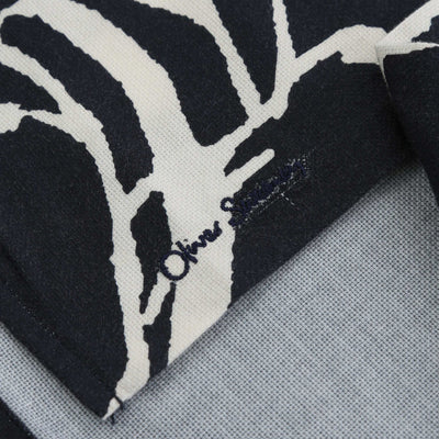 Oliver Sweeney Ravenshead Printed SS Shirt in Navy Logo