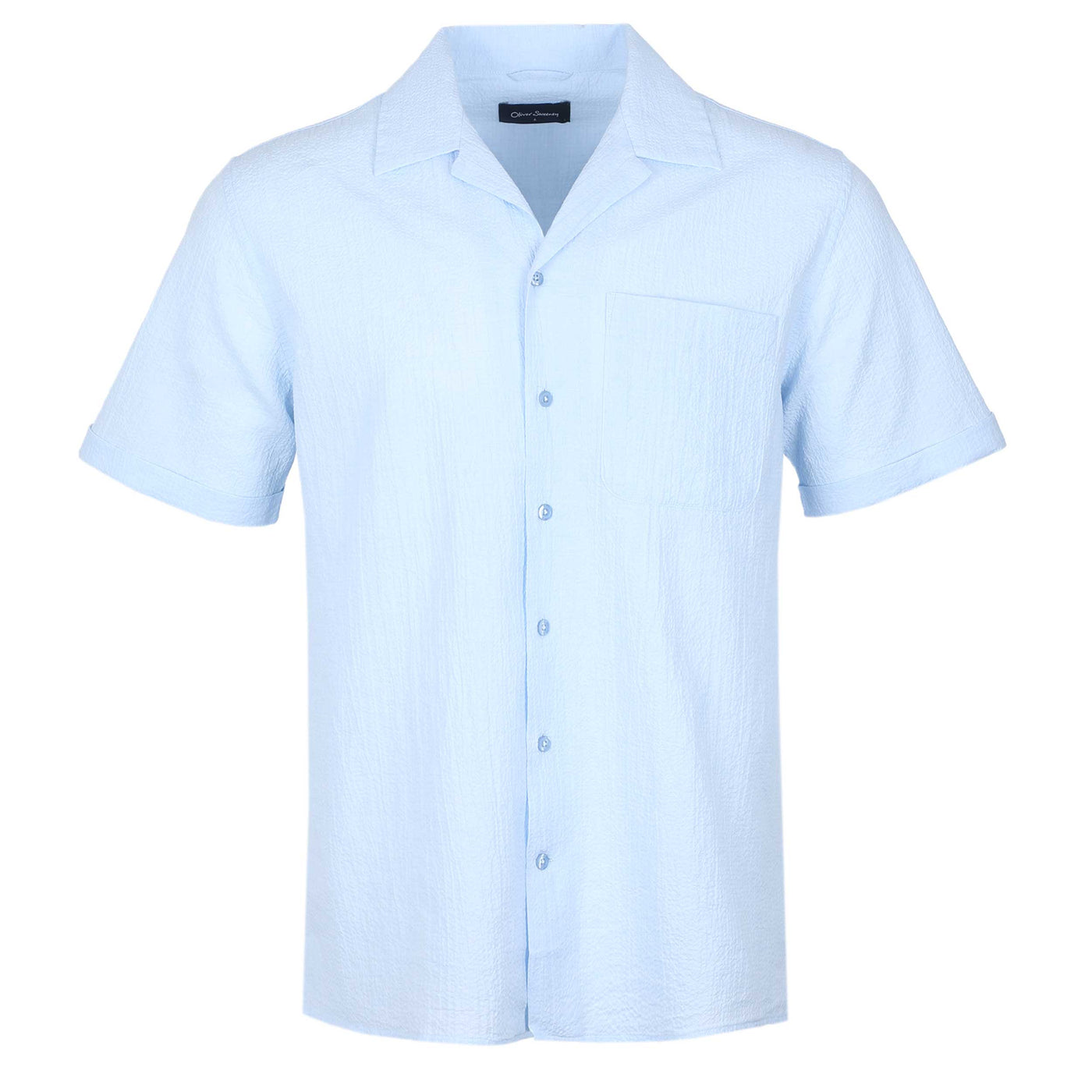 Oliver Sweeney Ravenshead SS Shirt in Light Blue