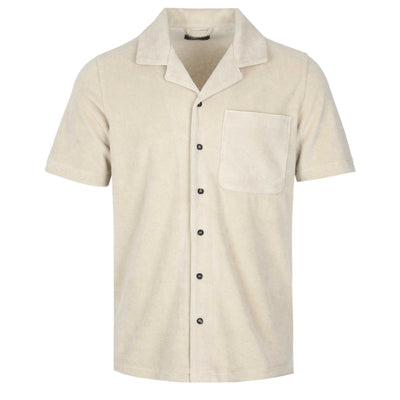 Oliver Sweeney Ravenshead Towelling SS Shirt in Sand