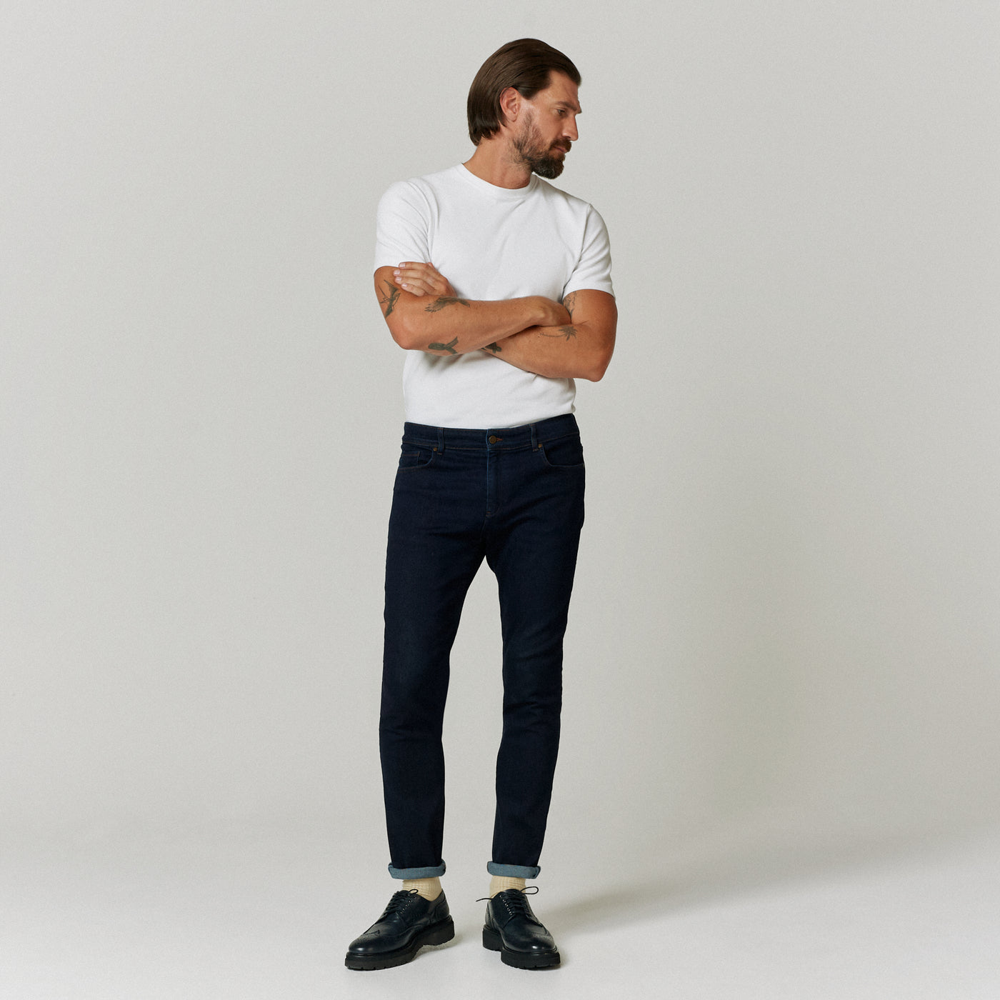 Oliver Sweeney Navigli Jean in Indigo Model