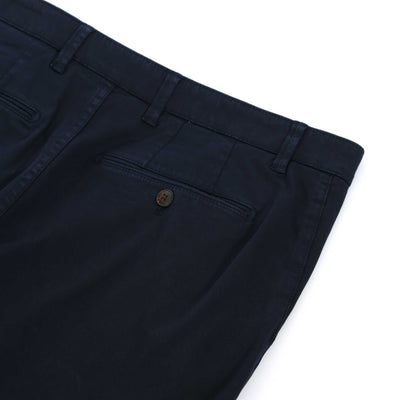 Pal Zileri Active Stretch Short in Navy Seat Pocket