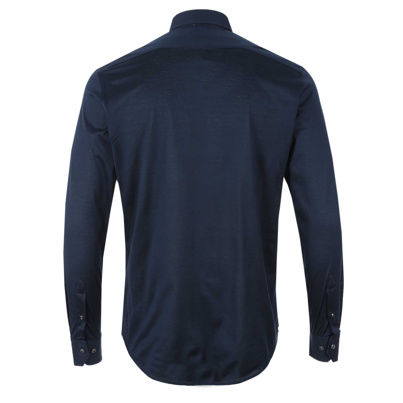 Pal Zileri Tech Fabric Shirt in Navy Back