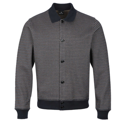 Paul Smith Button Thru Cardigan in Dark Navy 