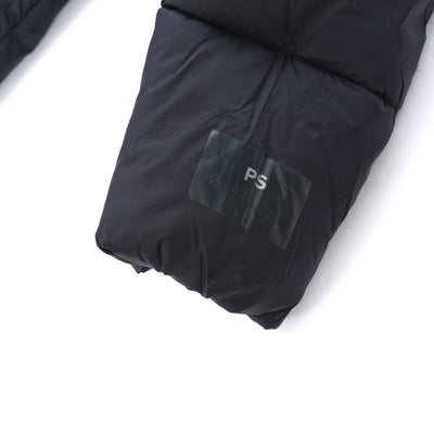 Paul Smith Fibre Down Parka Jacket in Dark Navy Logo