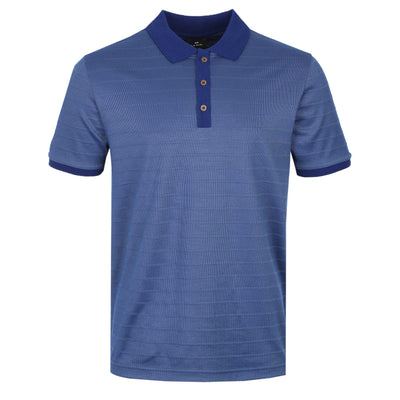 Paul Smith Needle Stripe Polo Shirt in Blue