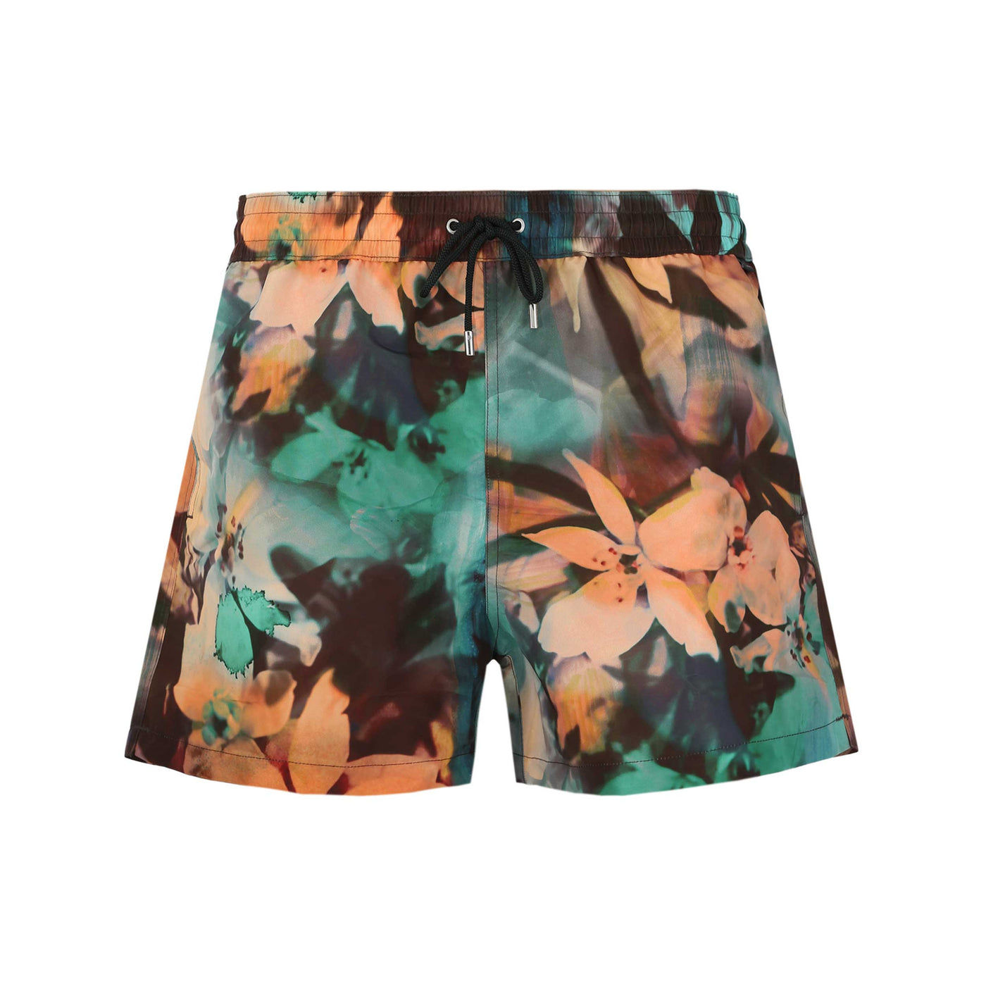 Paul Smith Photo PLCMT Swim Short in Pea Green 