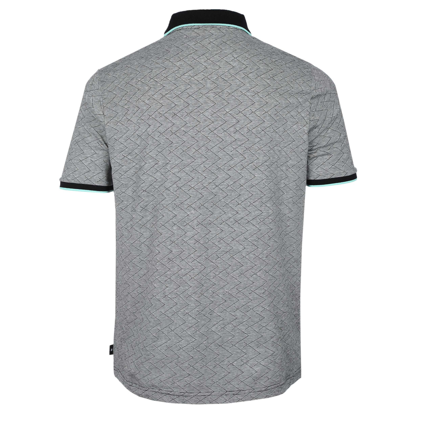 Paul Smith Reg Fit SS Polo Shirt in Black Back