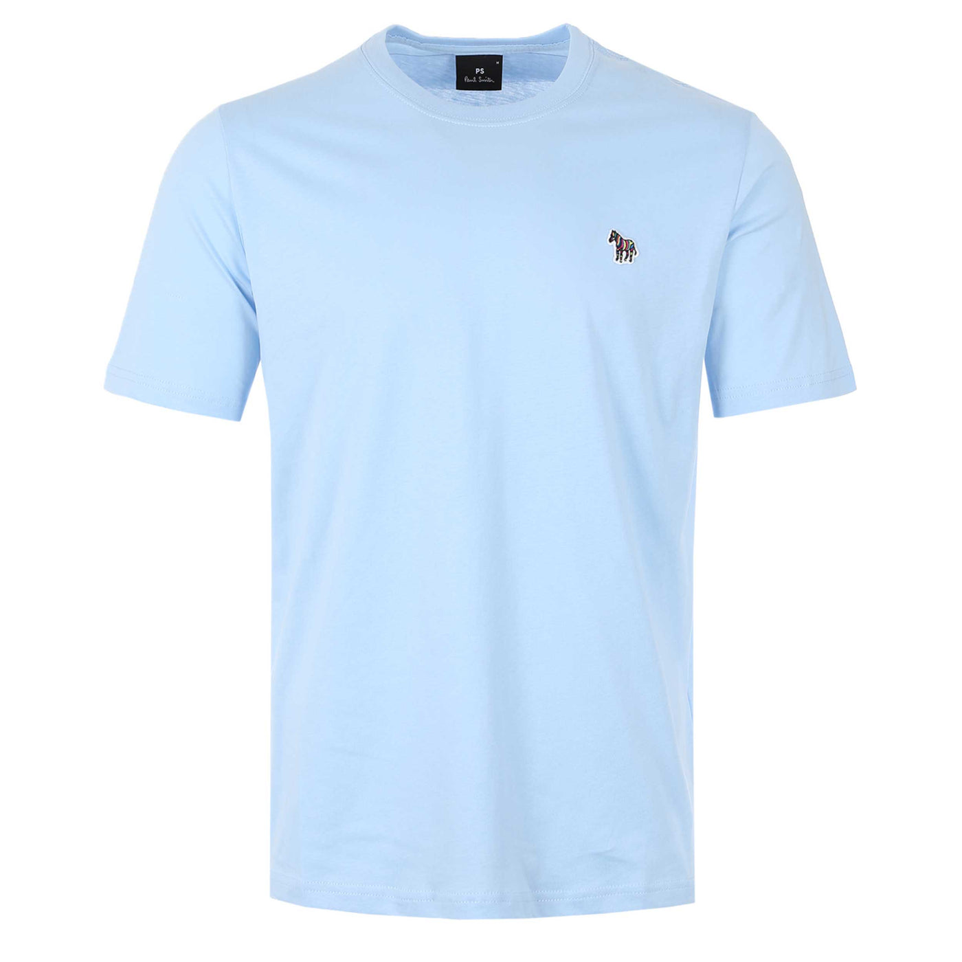 Paul Smith Reg Fit Zebra T Shirt in Sky Blue