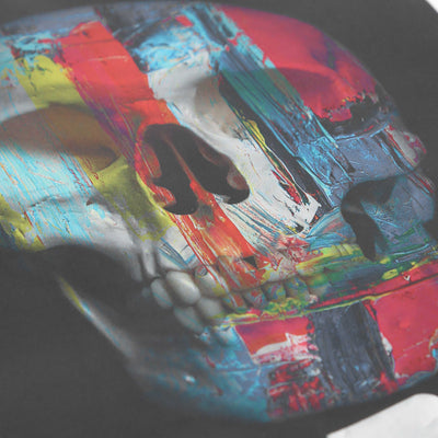 Paul Smith Skull T Shirt in White Print