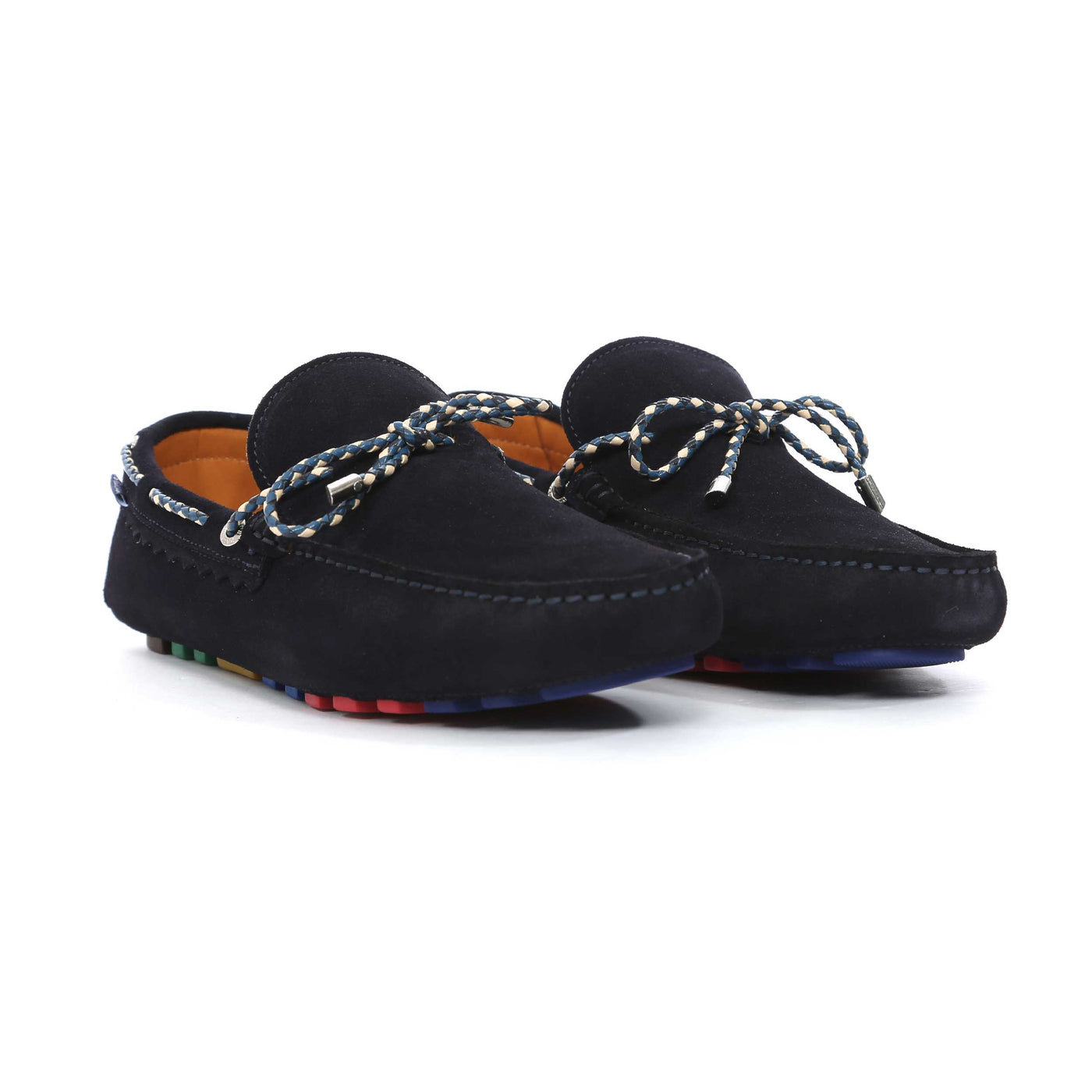 Paul Smith Springfield Loafer in Navy Suede Pair