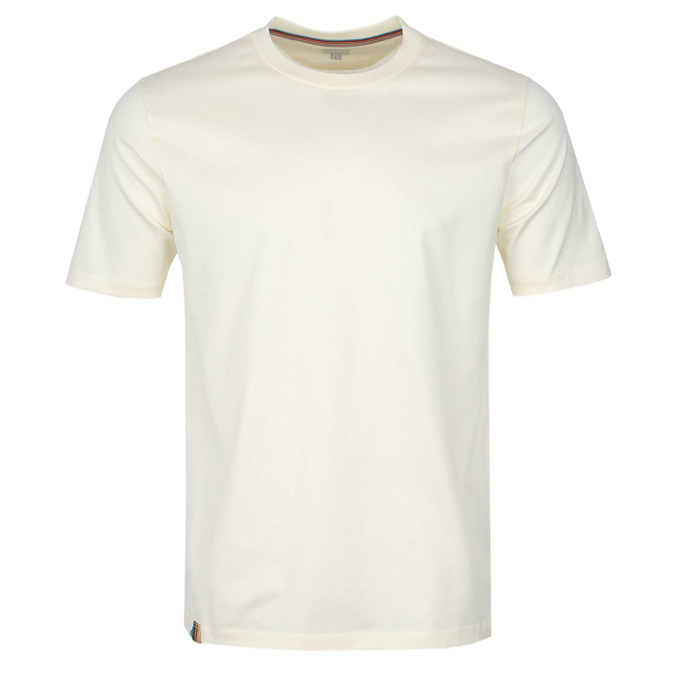 Paul Smith Tab Detail T Shirt in Yellow