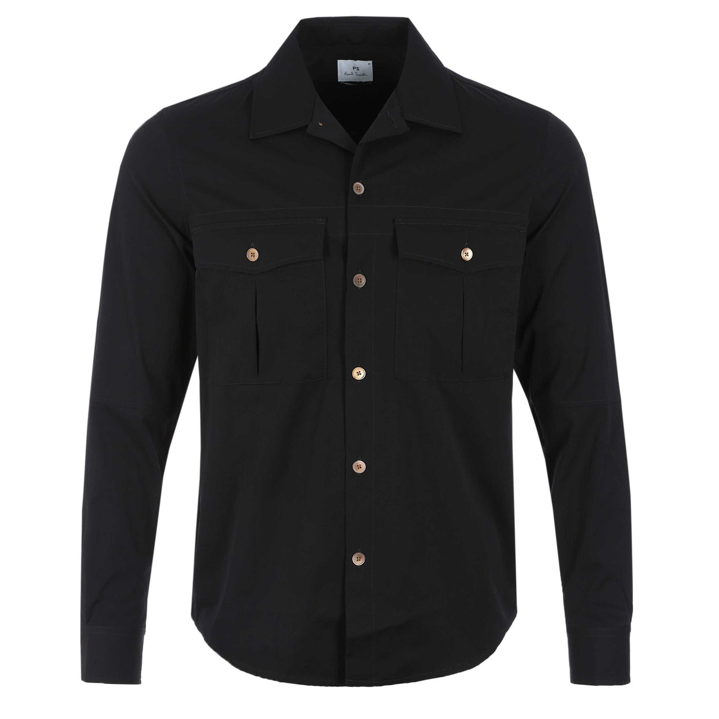 Paul Smith Utility Shirt in Black front