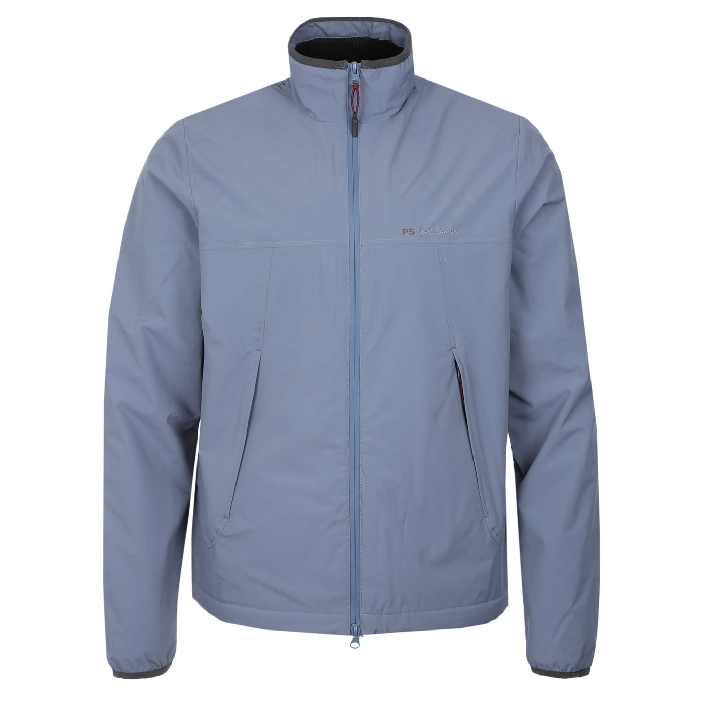 Paul Smith Wind Breaker Jacket in Slate Front