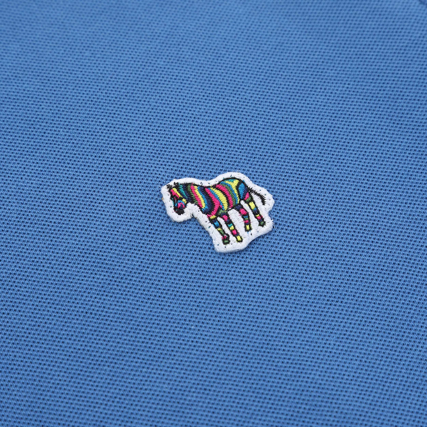 Paul Smith Zebra Badge Polo Shirt in Blue logo