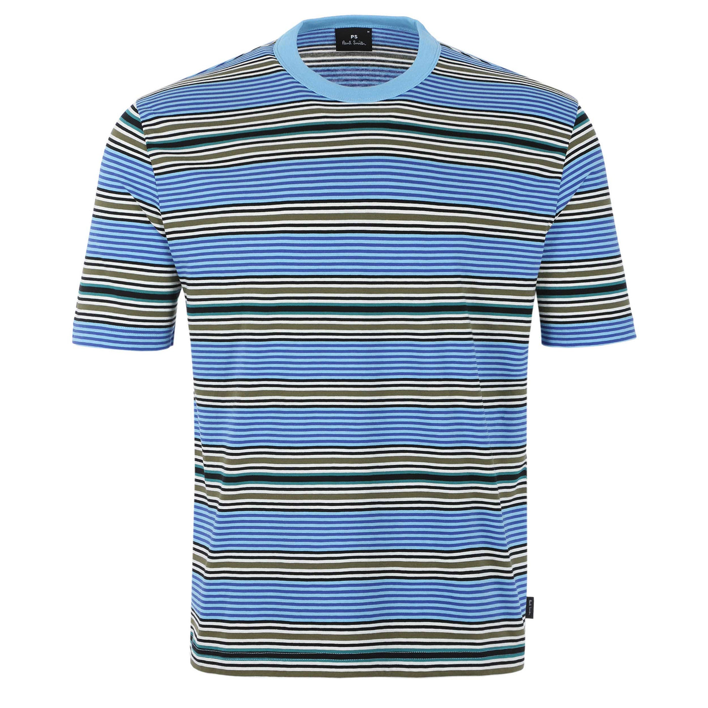 Paul Smith Stripe T Shirt in Blue