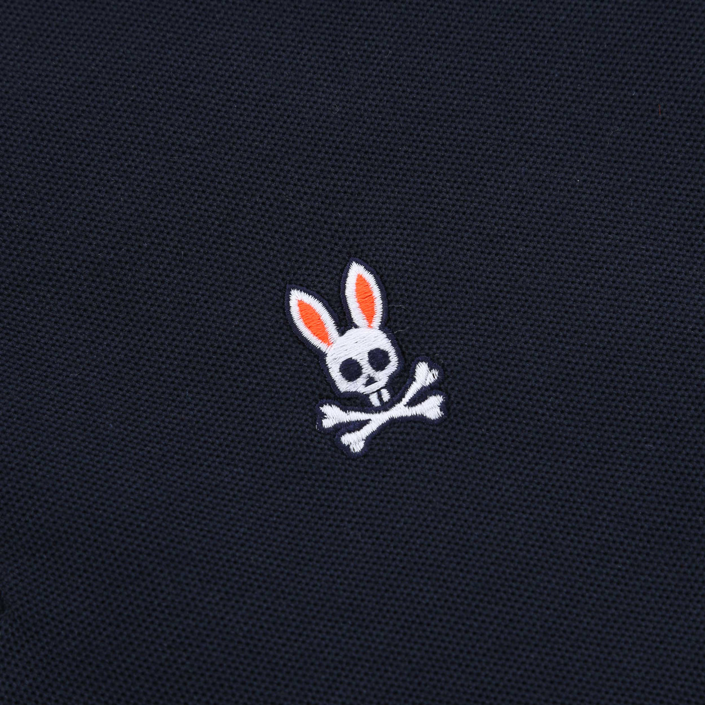 Psycho Bunny Norris Pique Polo Shirt in Navy Logo