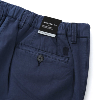 Remus Uomo Elliott Chino in Navy Logo