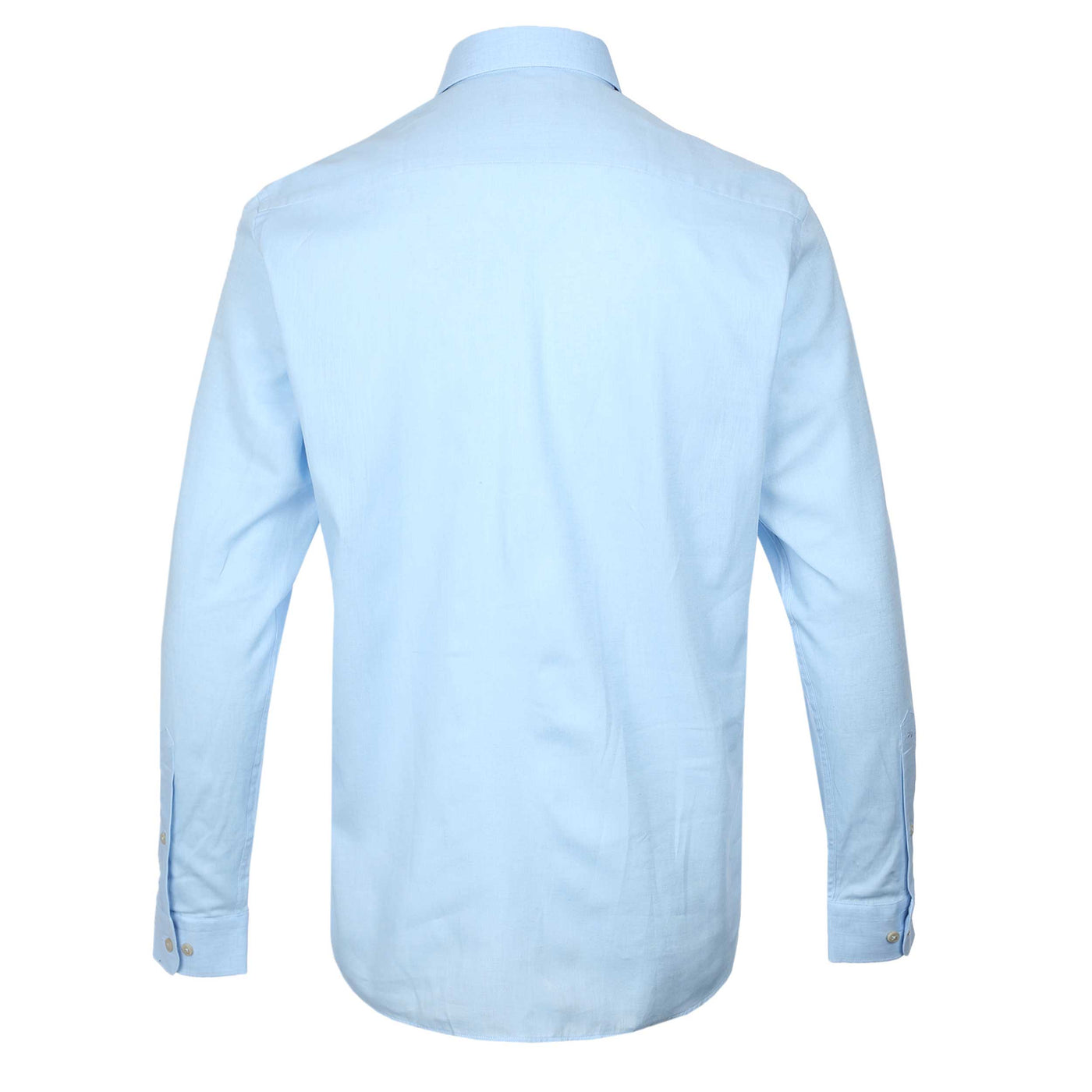 Remus Uomo Frank Linen Shirt in Sky Blue Back