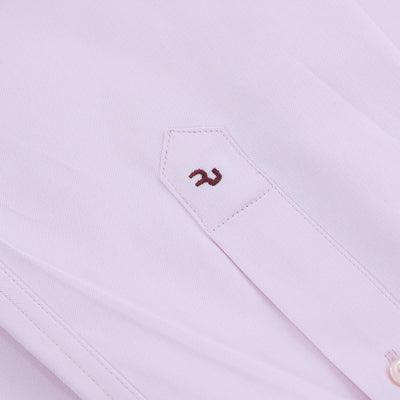 Remus Uomo Kirk Jersey Shirt in Pink Logo