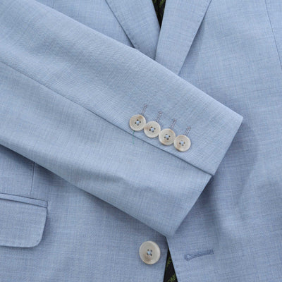 Remus Uomo Massa Jacket in Light Blue Cuff