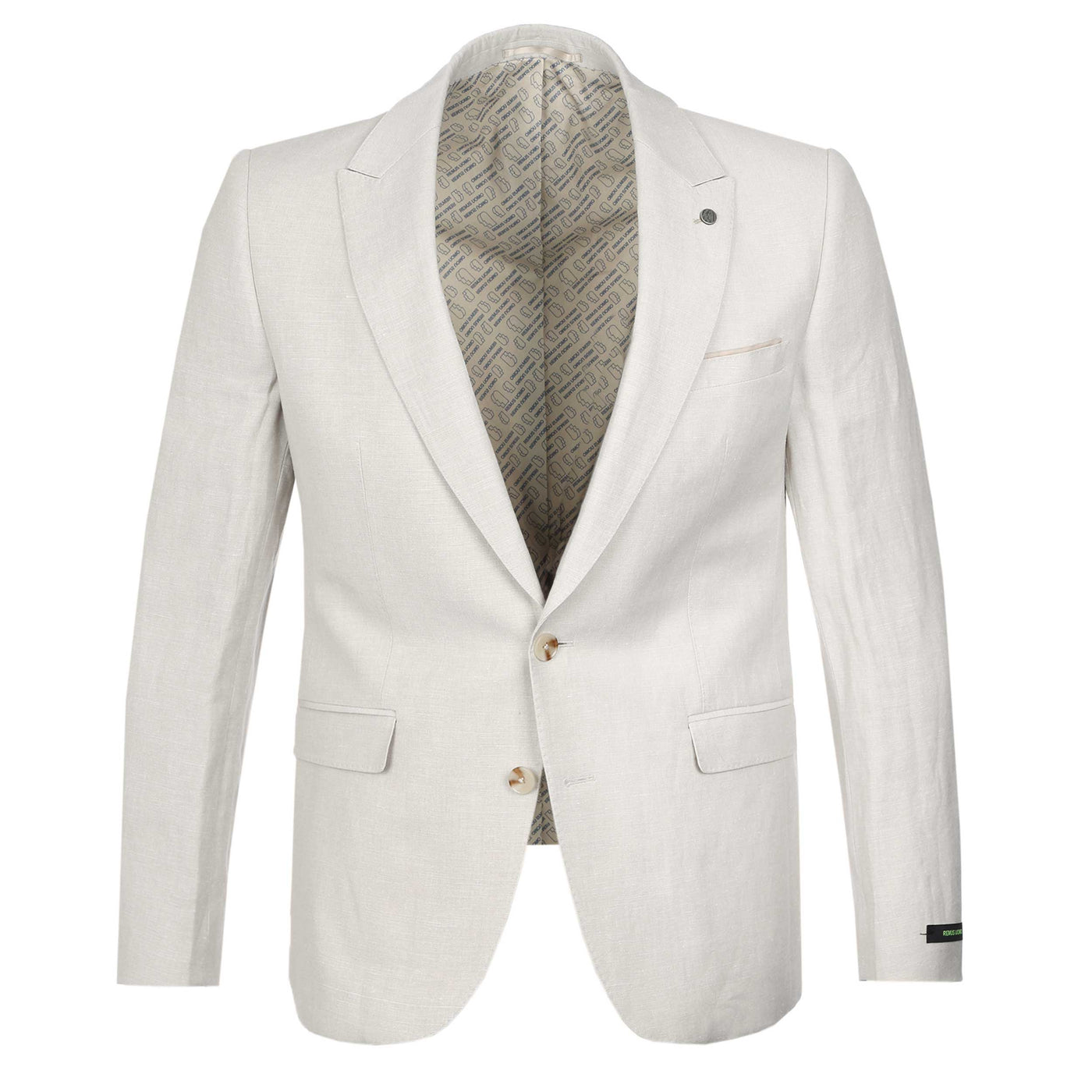 Remus Uomo Massa Linen Jacket in Natural