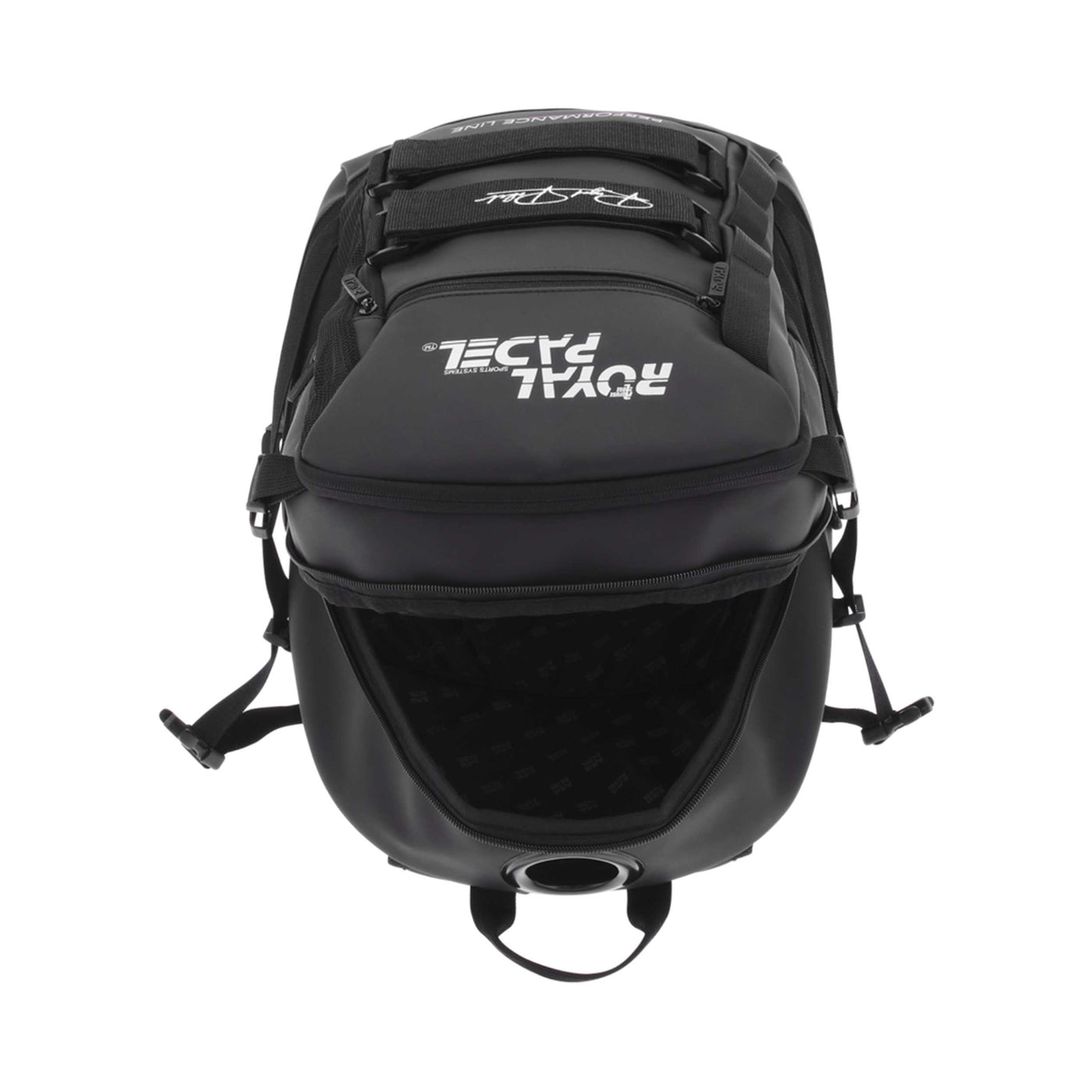 Royal Padel Performance Line Backpack in Black Open