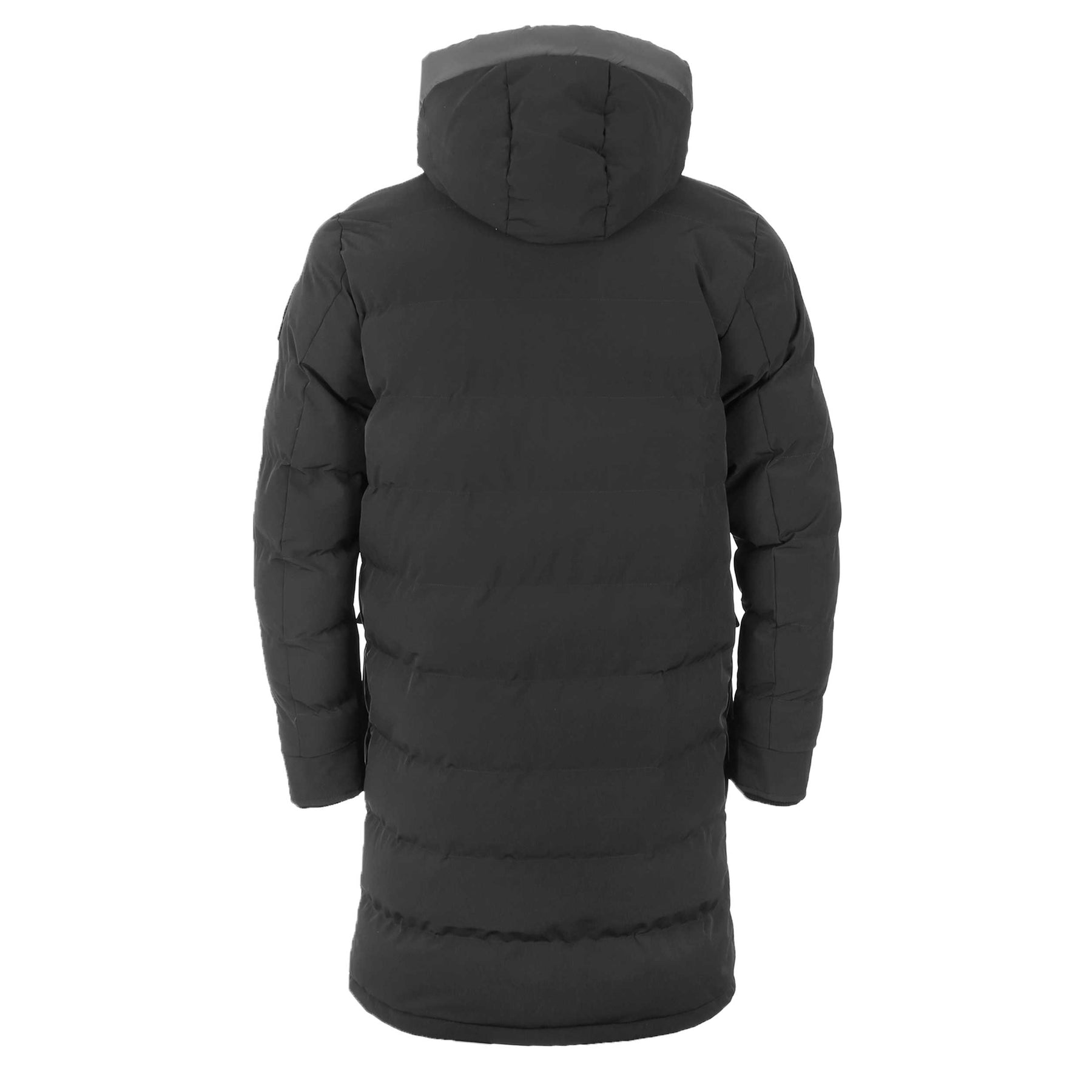 Sandbanks Branksome Long Puffer Jacket in Charcoal | Sandbanks – Norton ...