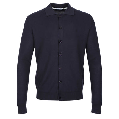 Seinse Button Through Cardigan in Navy