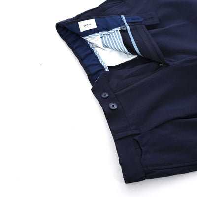 Seinse Stretch Trouser in Navy Zip