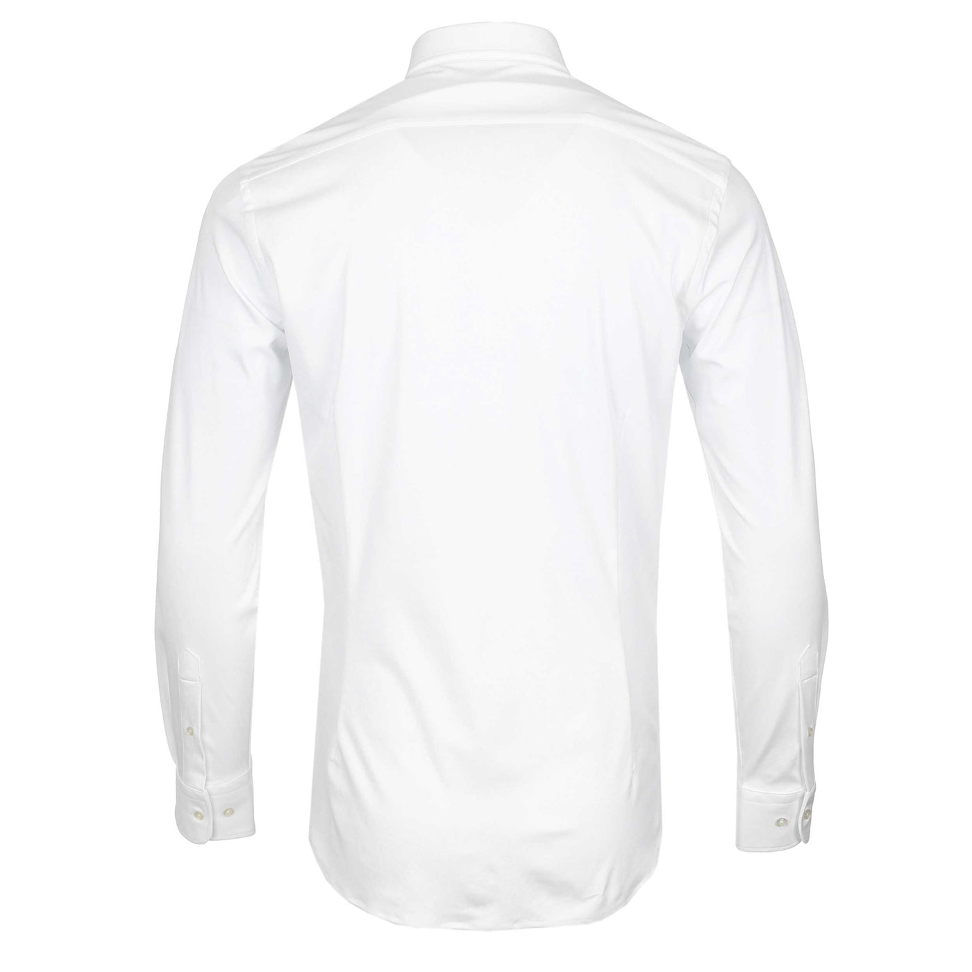 Thomas Maine Roma Modern Stretch Shirt in White Back