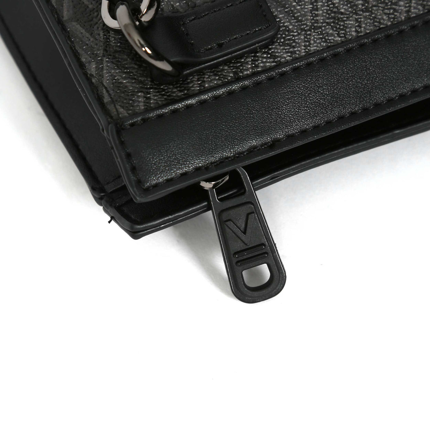 Valentino Bags Axie Washbag in Black Multi Zip