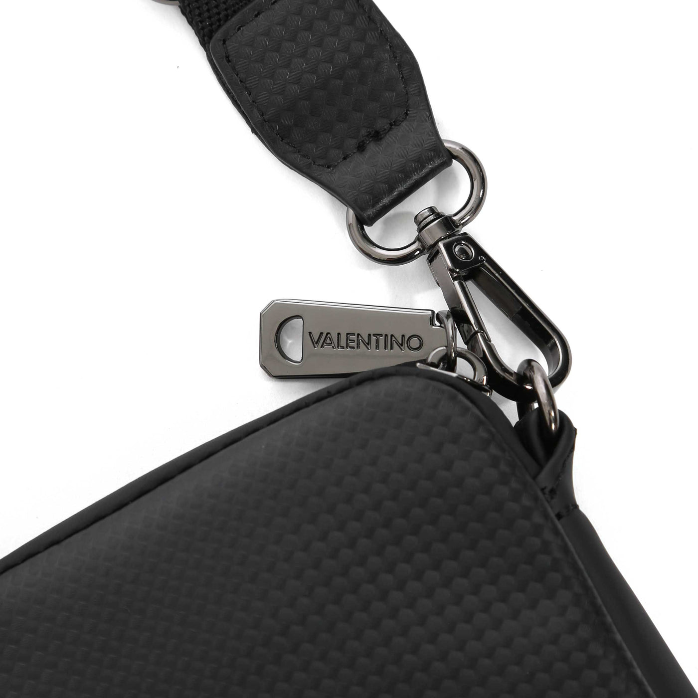 Valentino Bags Cosmos Small Crossbody Bag in Black Clasp