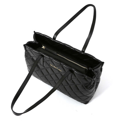 Valentino Bags Ocarina Ladies Shopper Bag in Black Birdseye