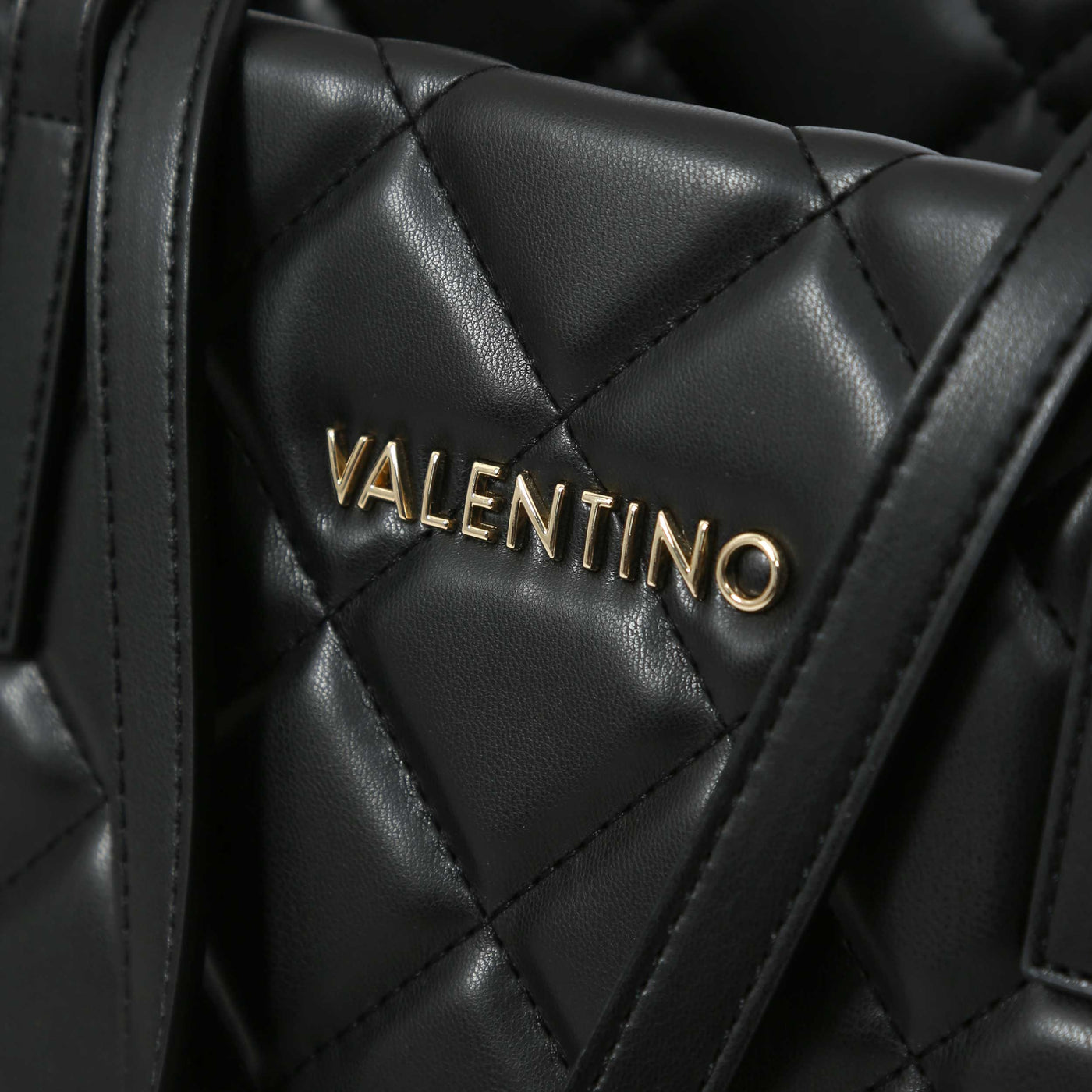 Valentino Bags Ocarina Ladies Shopper Bag in Black Logo