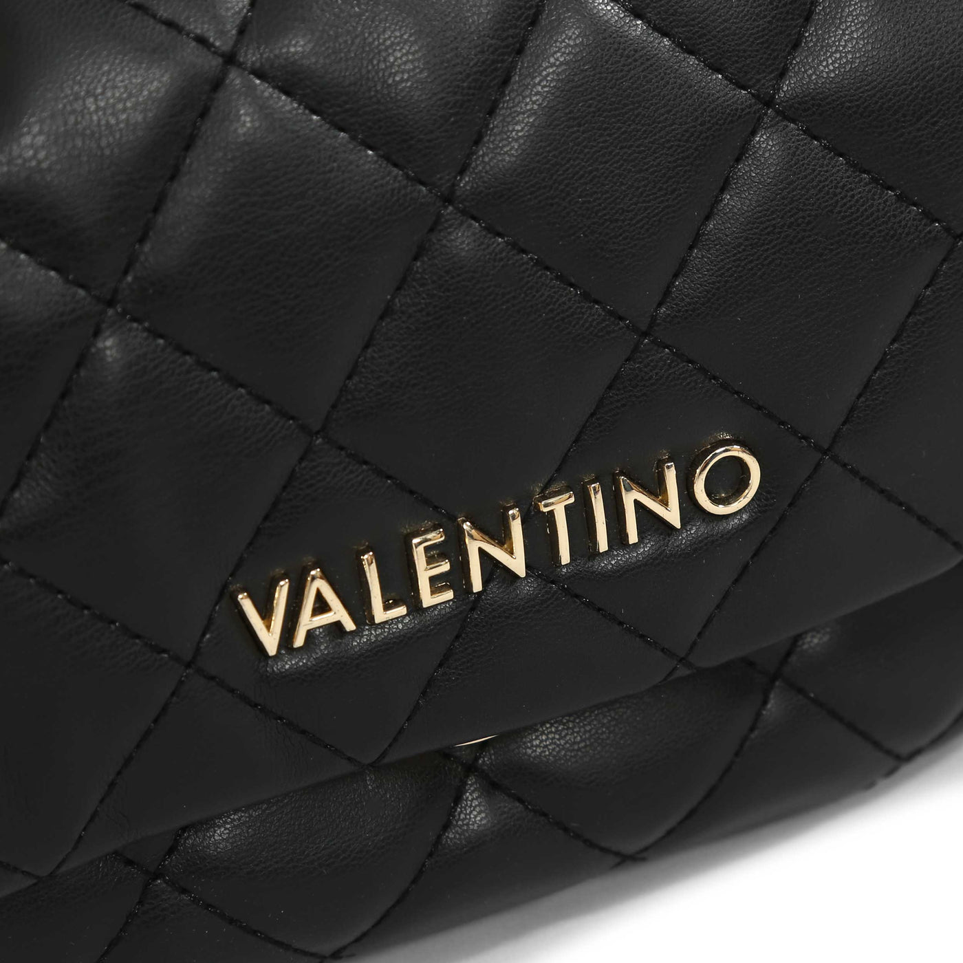 Valentino Bags Ocarina Ladies Shoulder Bag in Black Logo