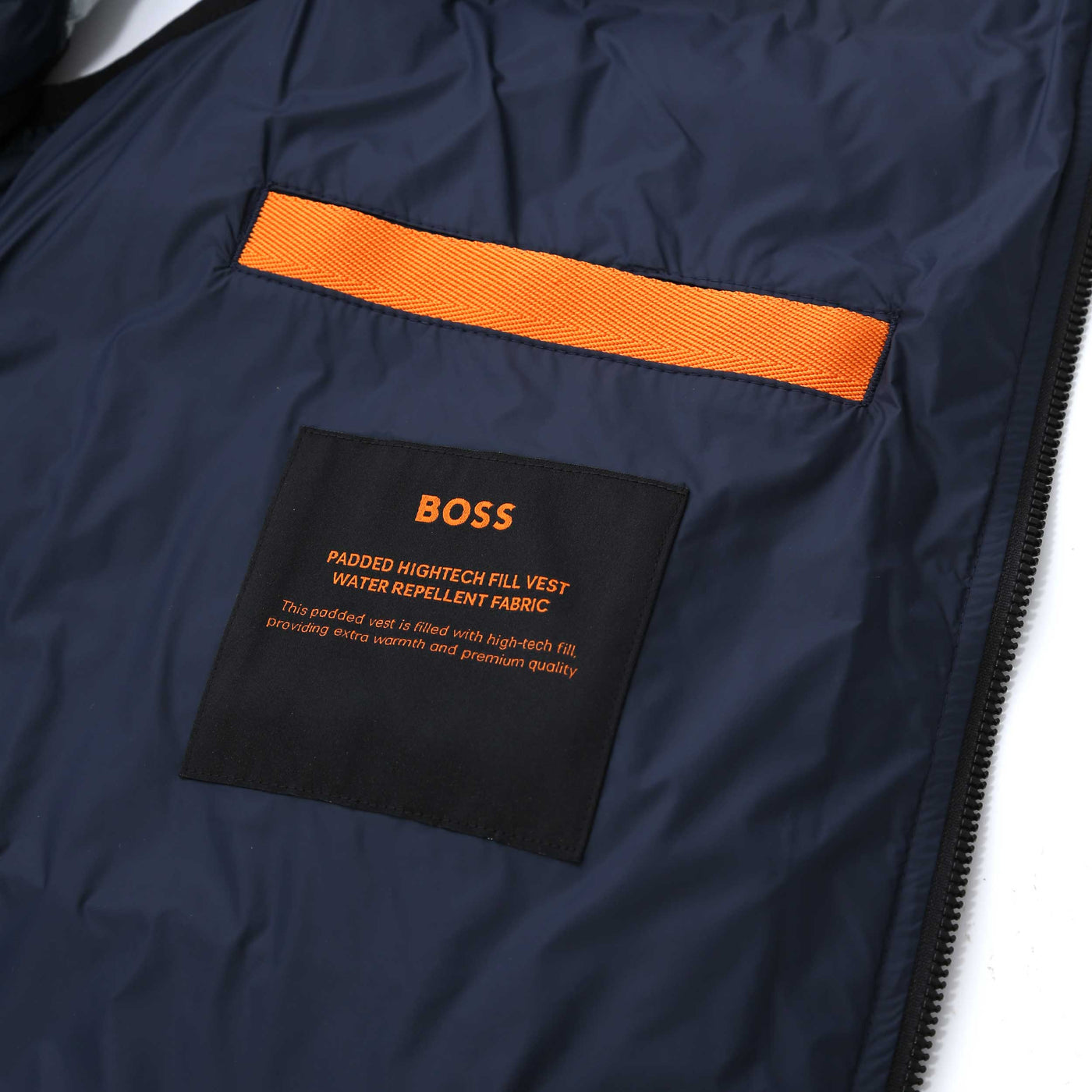 BOSS Odeno Gilet in Navy