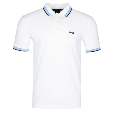 BOSS Paddy Polo Shirt in White