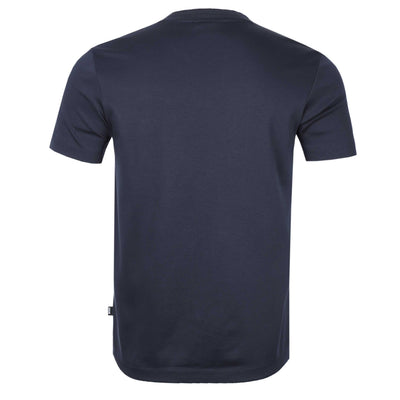 BOSS Tiburt 278 T-Shirt in Navy Back