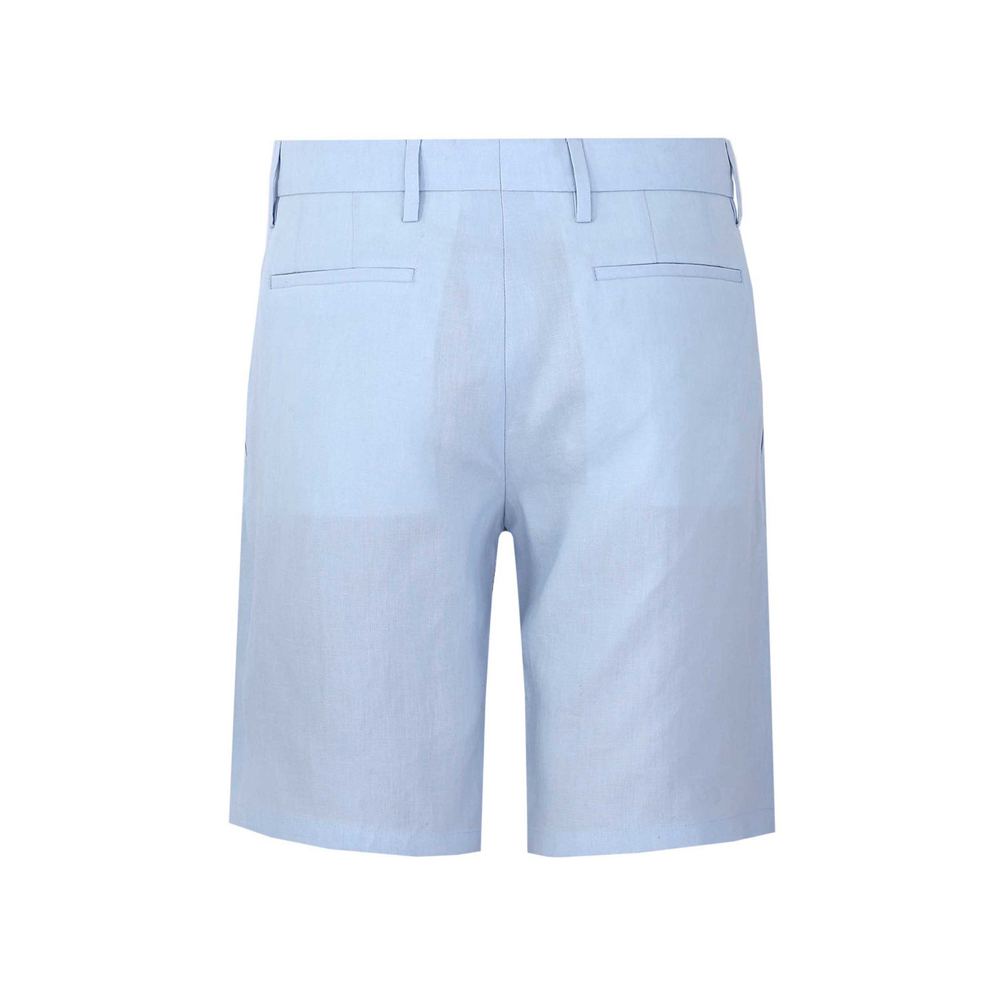 Paul Smith Linen Short in Sky Blue Back