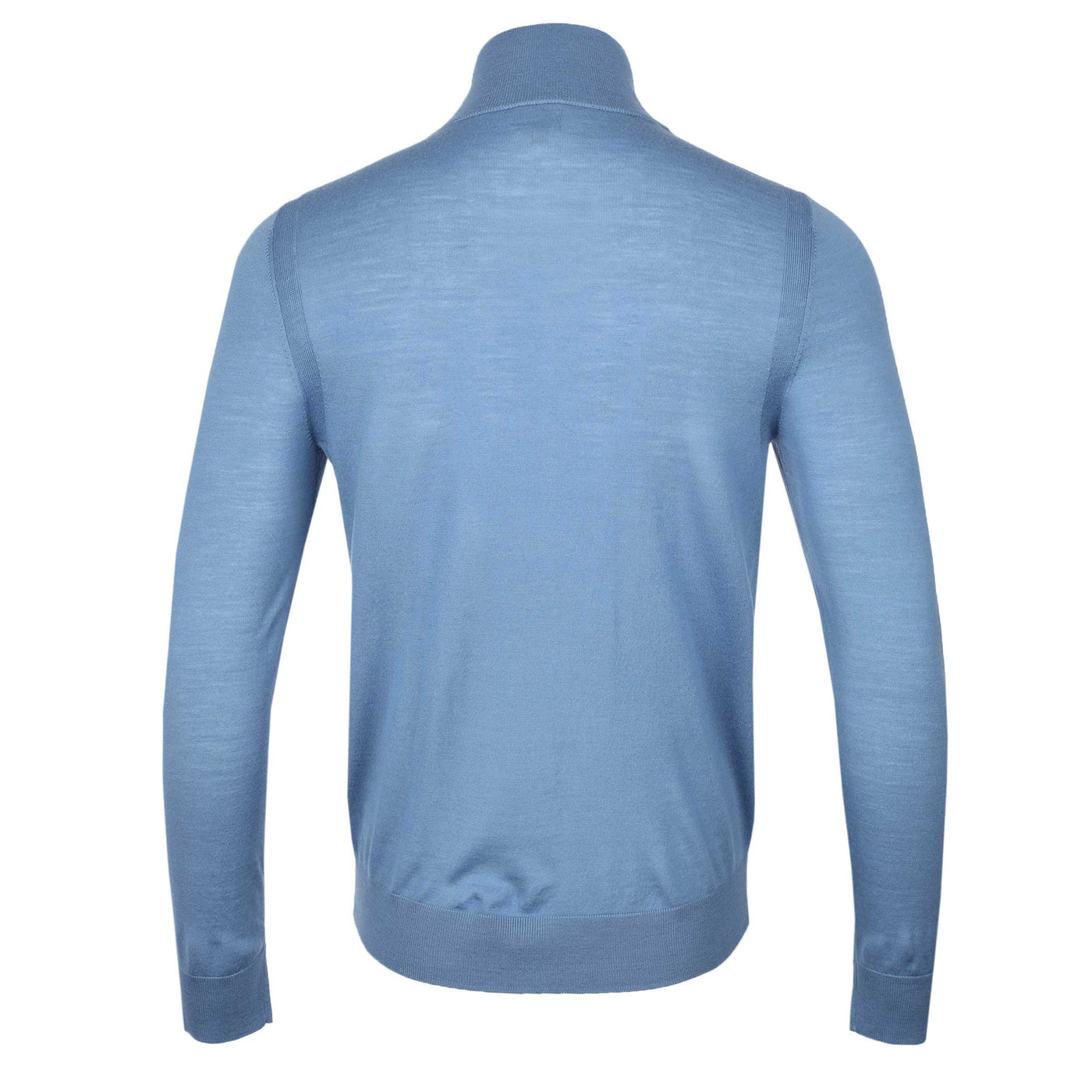 Paul Smith Half Zip Knitwear in Airforce Blue Back