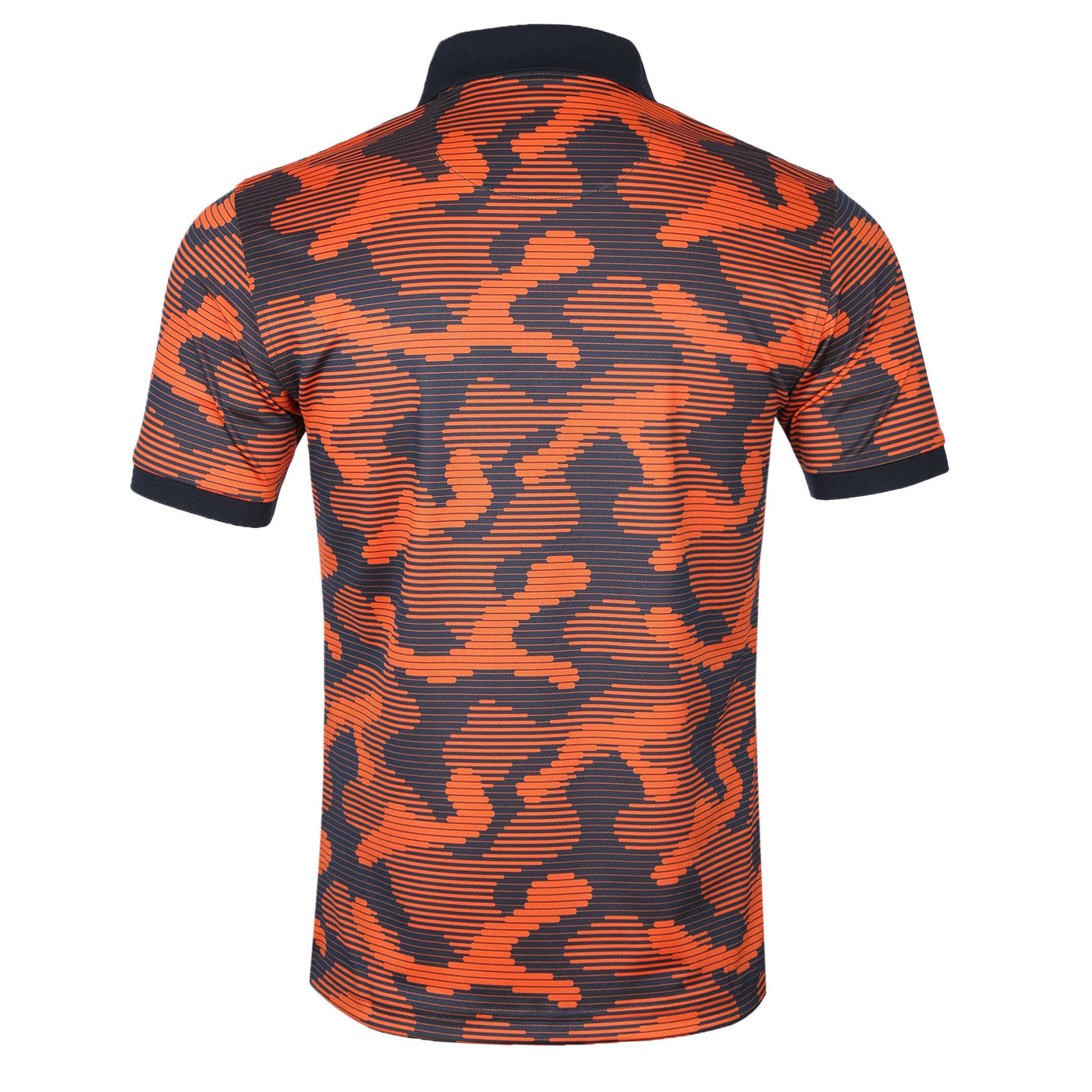 Psycho Bunny Huston Sport Aop Polo Shirt in Scarlet Ibis