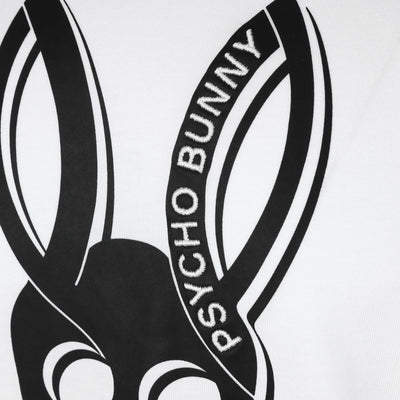 Psycho Bunny Serge Graphic T Shirt in White