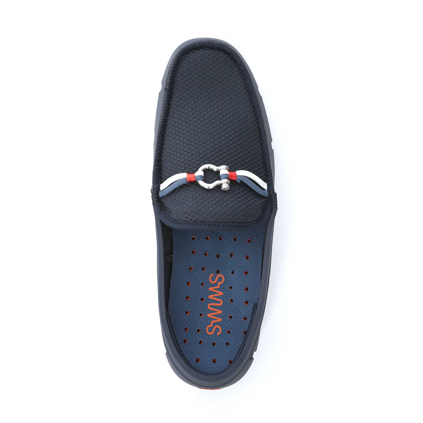 Swims Riva Loafer Shoe in Navy Birdseye View