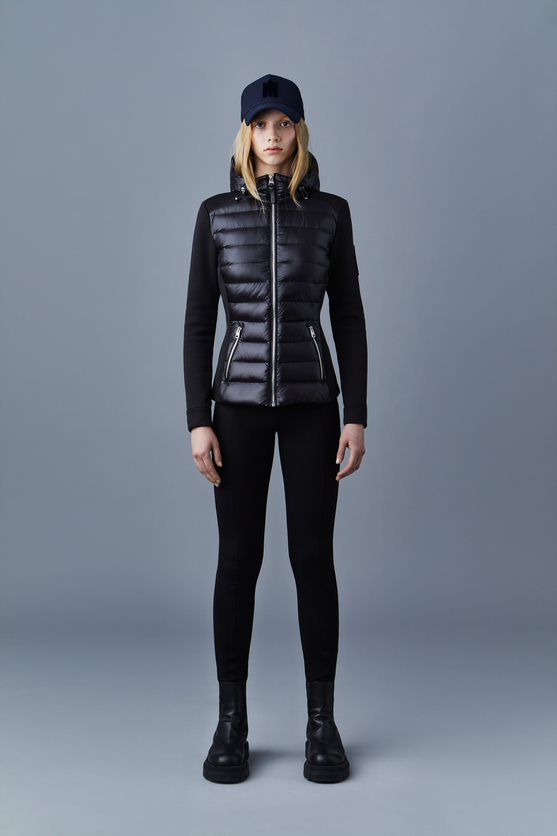 Mackage Della Hybrid Ladies Jacket in Black