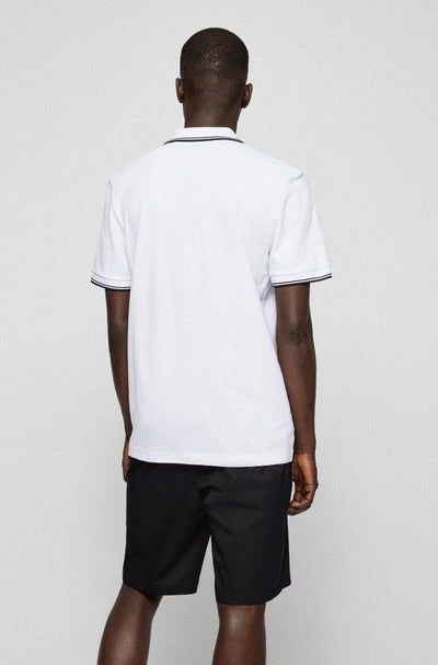 BOSS Pchup Polo Shirt in White